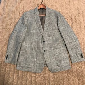 Slim Fit Linen Blazer/Suit Jacket Sz 42